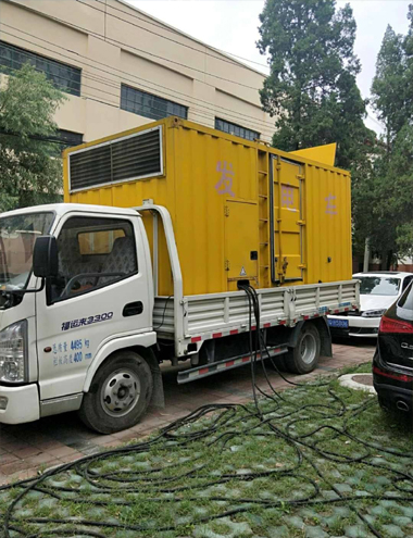 柳江发电车出租-柴油发电机组排烟系统设计要求及其考虑因素